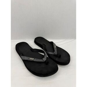 Reef‎ Sandals Womens 9 Star Cushion Sassy Glitter Flip Flops Beach Thong Shoes
